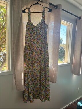NICHOLAS Lavender and Yellow Floral Maxi Dress
